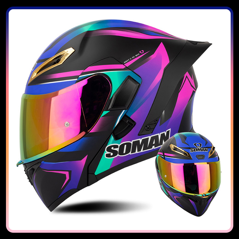 Caschi da moto da donna per uo - Modular Flip Up Motorcycle Helmet Dot Approved recensione e prezzo