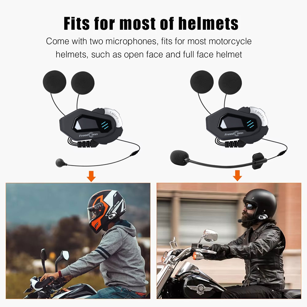 Interfono per Moto FreedConn T - Universal Motorcycle Helmet Intercom Headset recensione e prezzo
