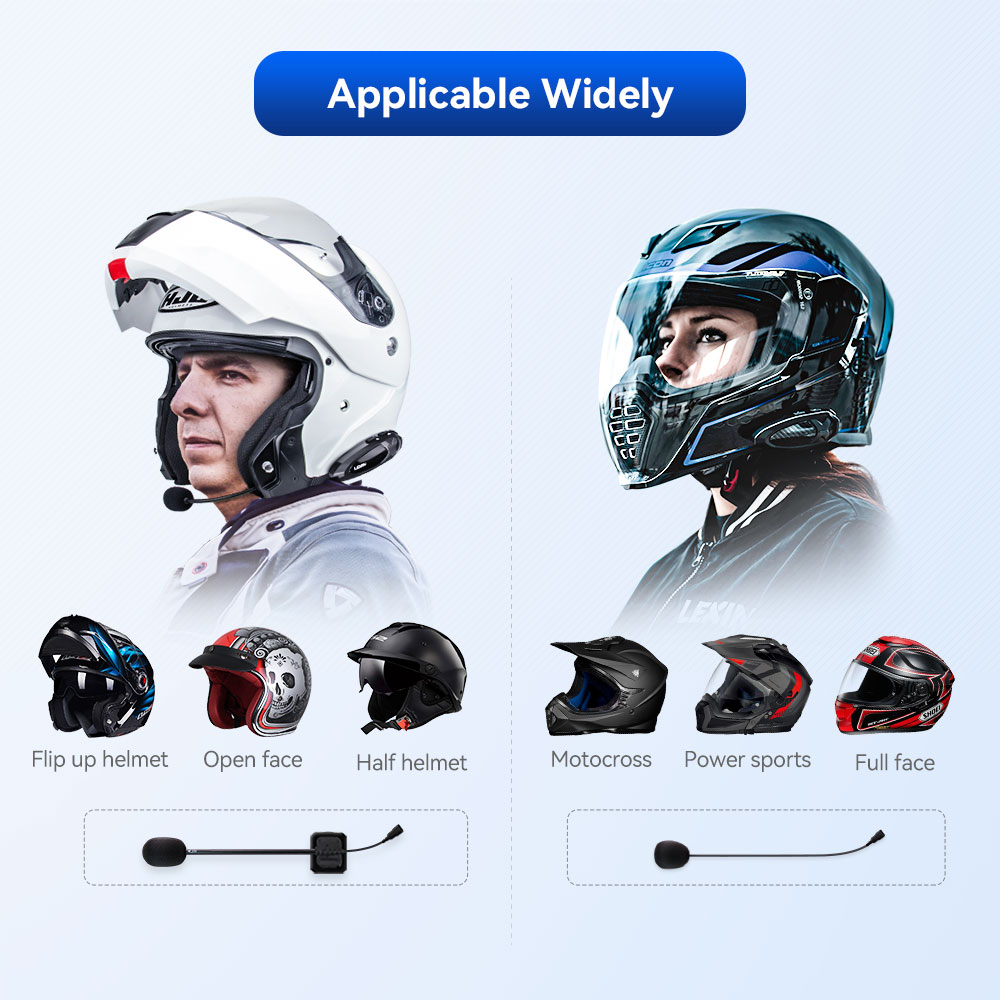 LEXIN-G2 Accessori per cuffie  - Full Face Motorcycle Helmet With Bluetooth recensione e prezzo