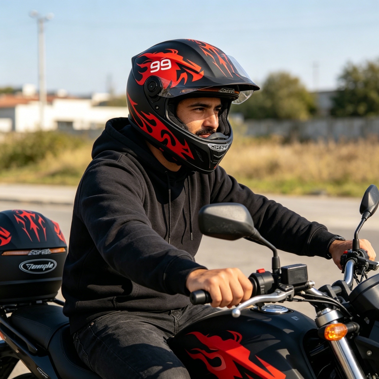 Casco Integrale da Moto per Uo - Dual Visor Motorcycle Racing Helmet recensione e prezzo