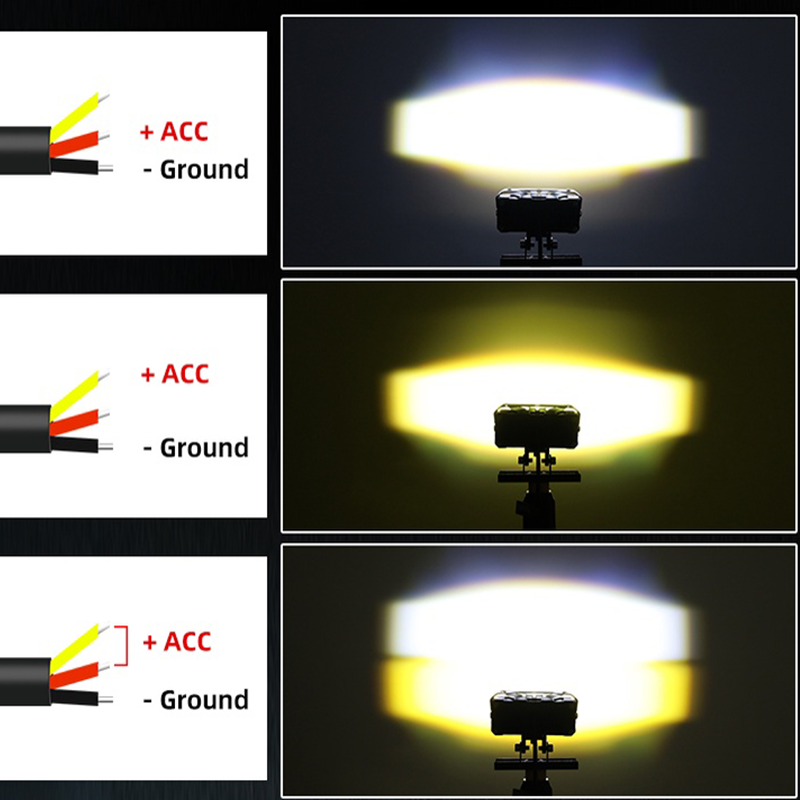 Proiettore a Led da 3 pollici  - Universal Motorcycle Led Headlight Projector recensione e prezzo