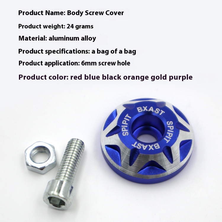 Viti targa in lega decorativa  - Scooter Parts recensione e prezzo