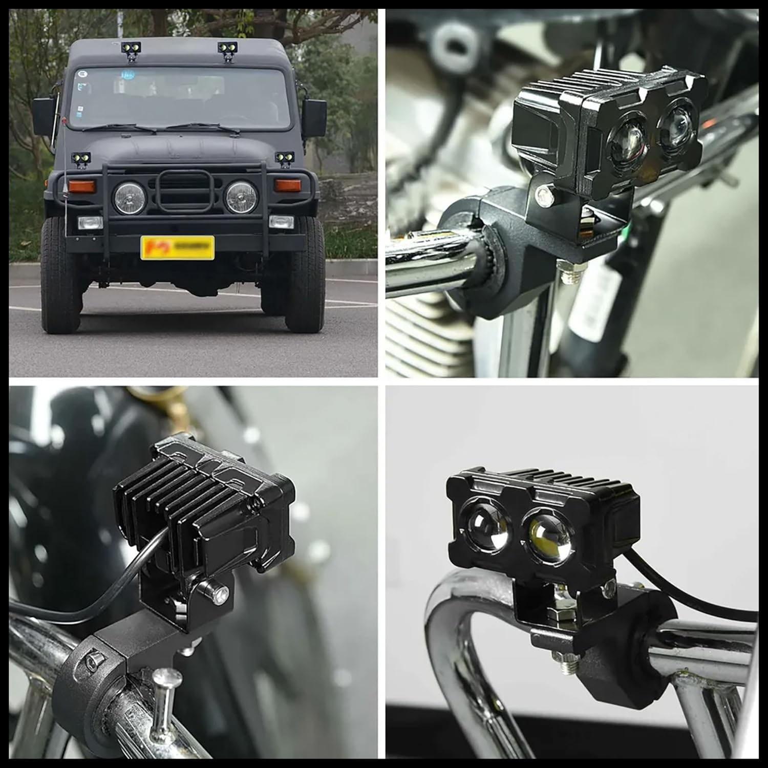 1/2PCS Moto LED Fendinebbia AT - Atv Parts recensione e prezzo