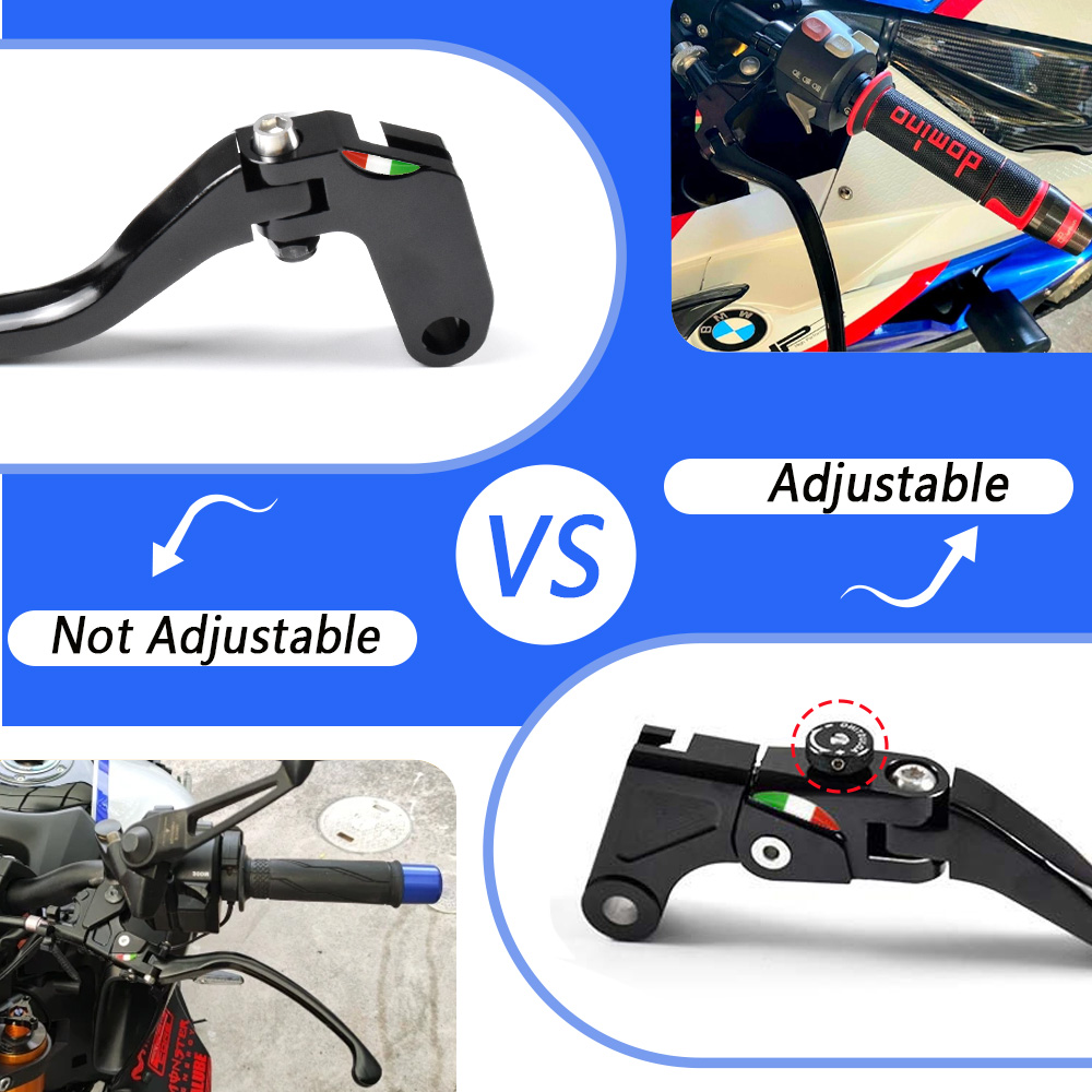 Leva Freno e Frizione Regolabi - Cnc Aluminum Adjustable Brake Clutch Levers recensione e prezzo