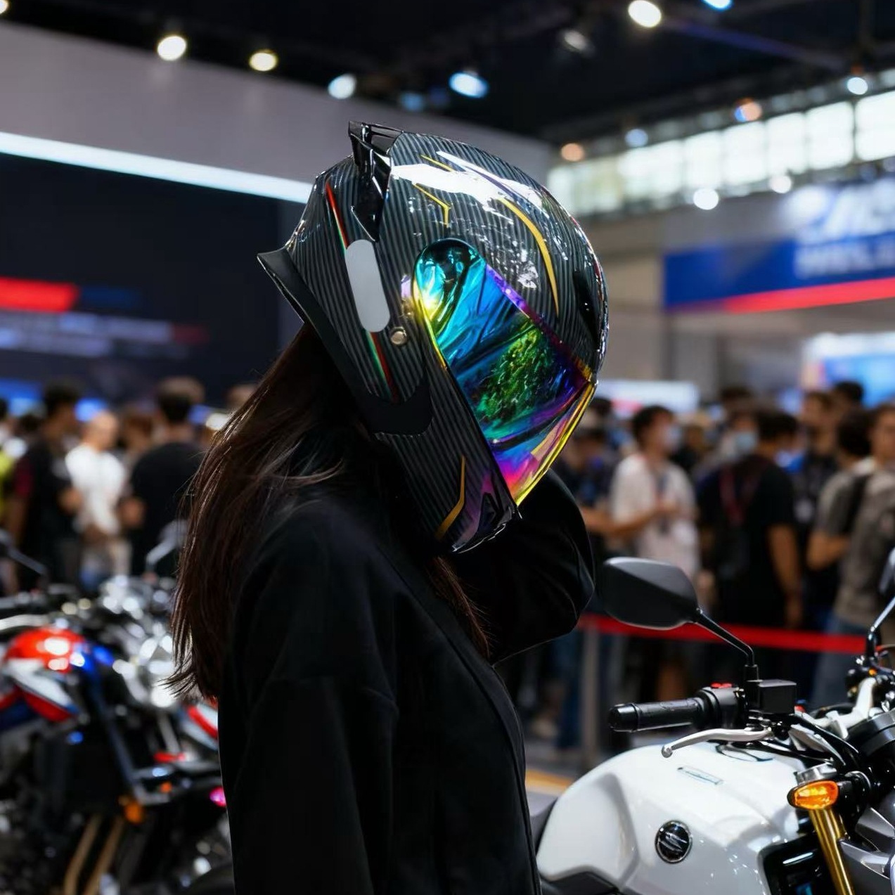 Casco Moto Modulare Certificat - Dual Visor Motorcycle Racing Helmet recensione e prezzo