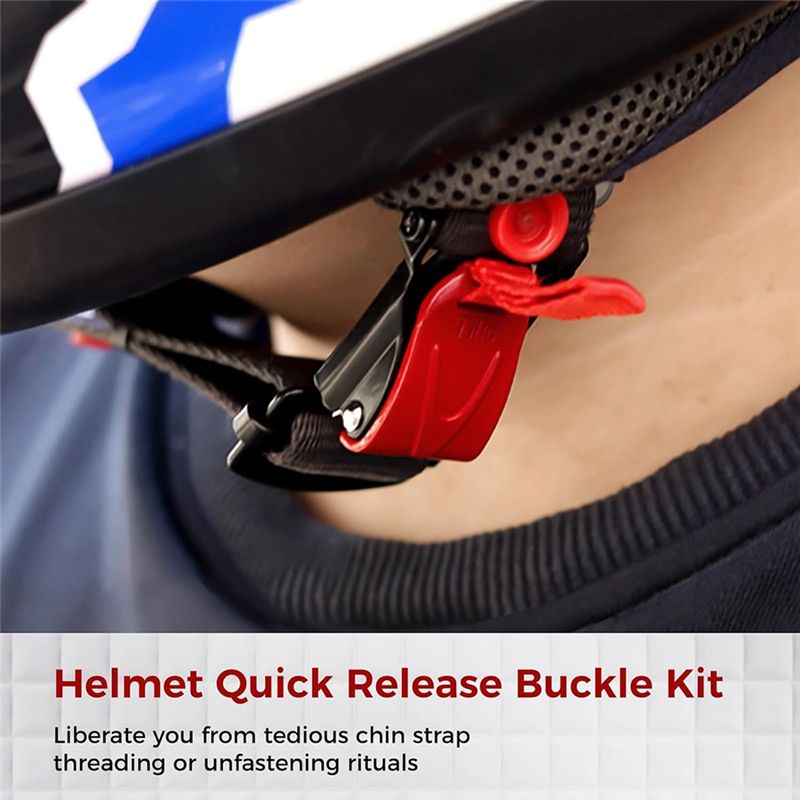 Kit di sostituzione fibbia a s - Quick Release Buckle Motorcycle Helmet recensione e prezzo