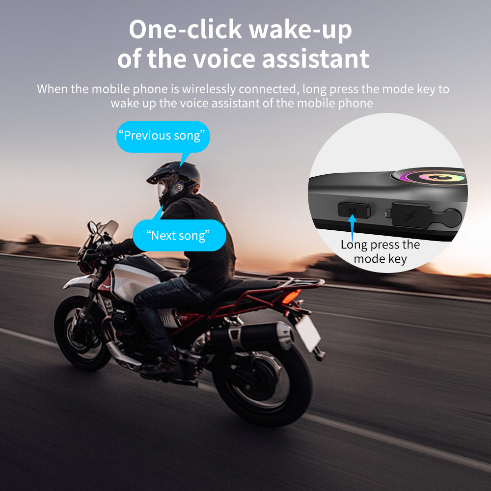 Auricolare per moto G1: Interf - Universal Motorcycle Helmet Intercom Headset recensione e prezzo