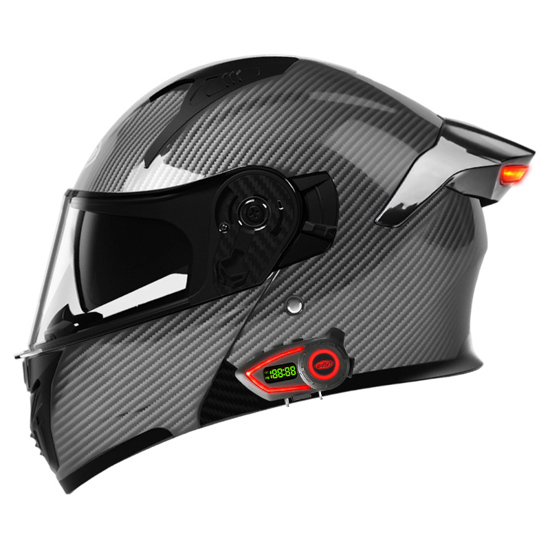 Caschi Moto in Materiale ABS c - Modular Flip Up Motorcycle Helmet Dot Approved recensione e prezzo