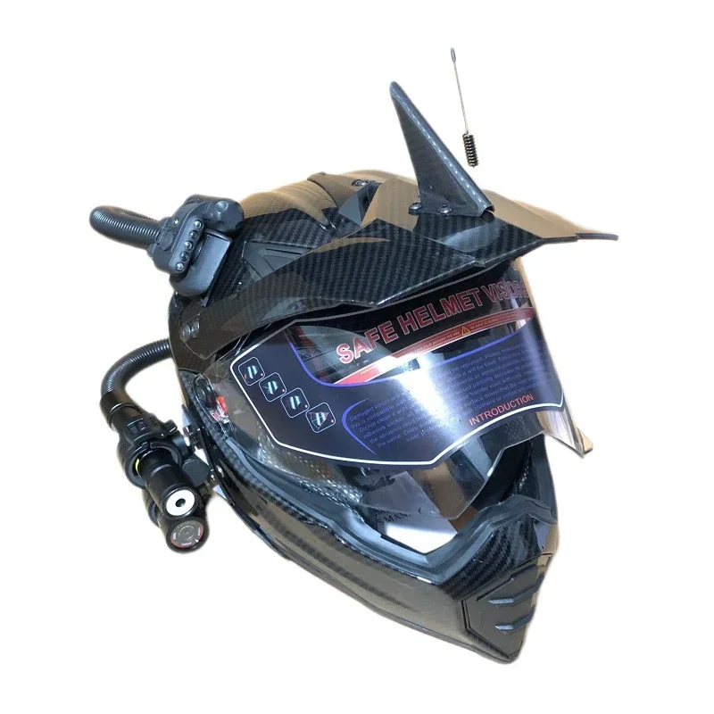 Casco retrò Caschi da rally fu - Full Face Motorcycle Helmet With Bluetooth recensione e prezzo